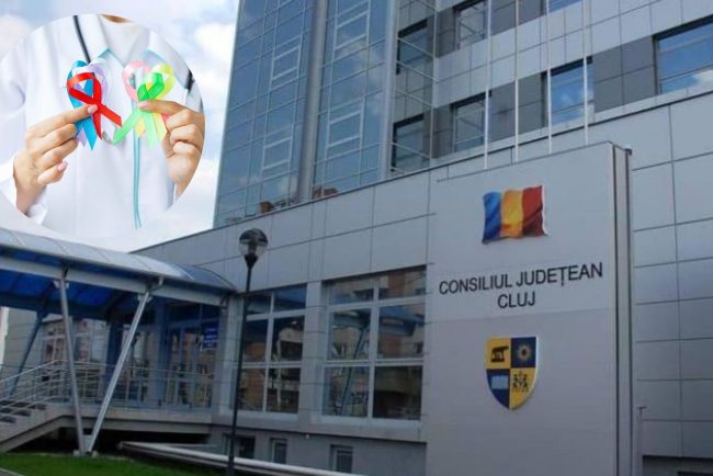 Clujul straluceshte in portocaliu Consiliul Judetean celebreaza Ziua Mondiala a Luptei Impotriva Cancerului si incurajeaza diagnosticarea timpurie