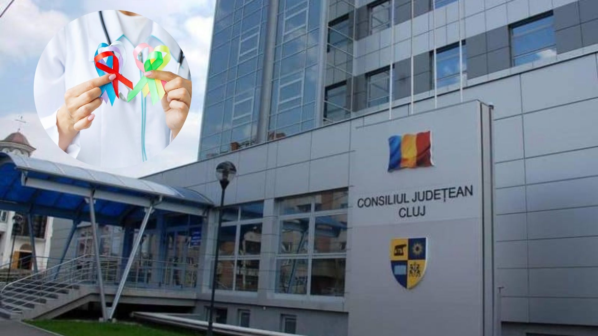 Clujul straluceshte in portocaliu Consiliul Judetean celebreaza Ziua Mondiala a Luptei Impotriva Cancerului si incurajeaza diagnosticarea timpurie