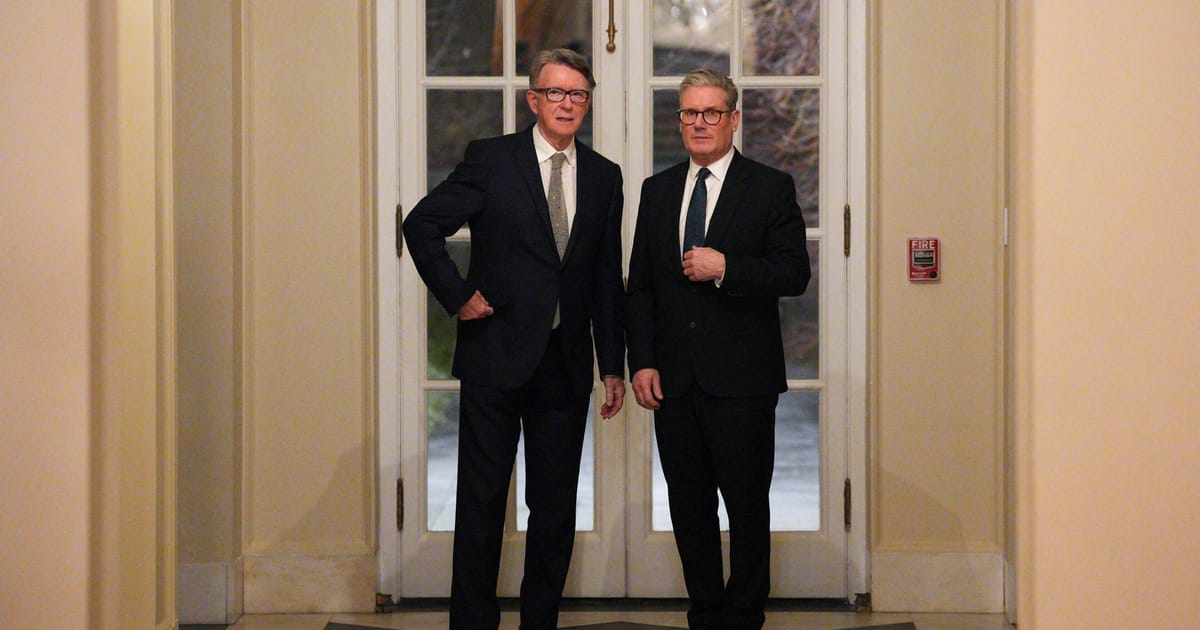 Criza Mandelson il pune pe Starmer in cea mai mare situatie de risc a sa