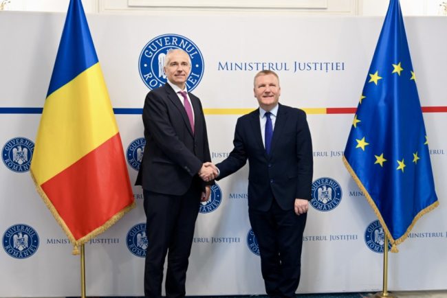 Ministrul Justitiei a purtat dicuti cu comisarul european pentru Justitie privind lupta impotriva coruptiei si statul de drept
