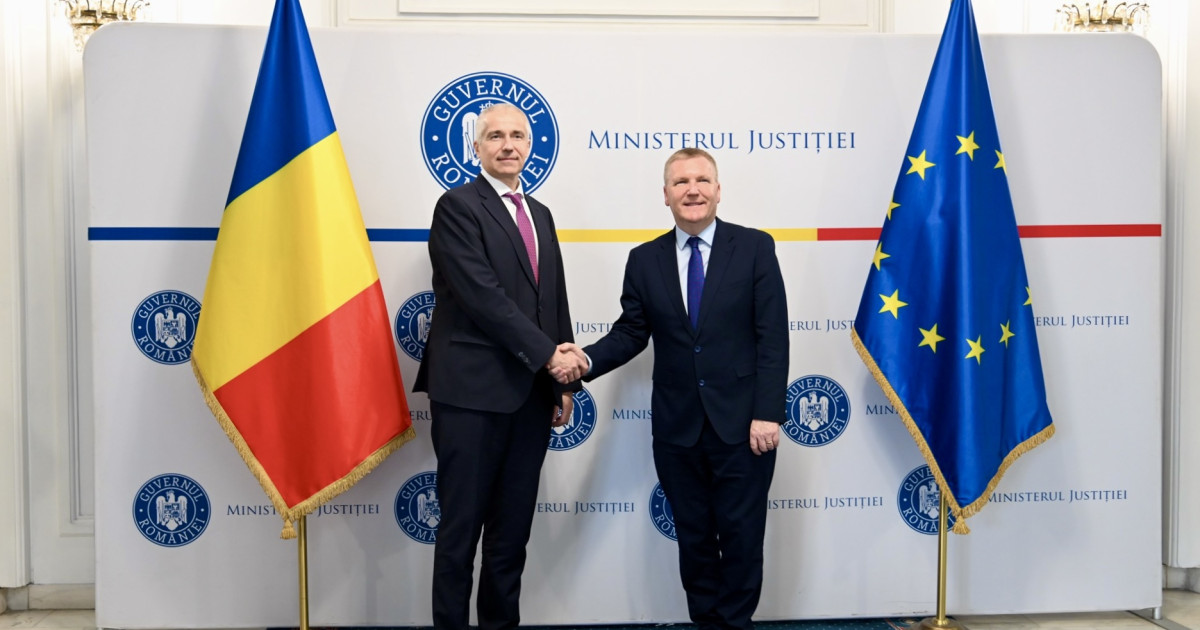 Ministrul Justitiei a purtat dicuti cu comisarul european pentru Justitie privind lupta impotriva coruptiei si statul de drept