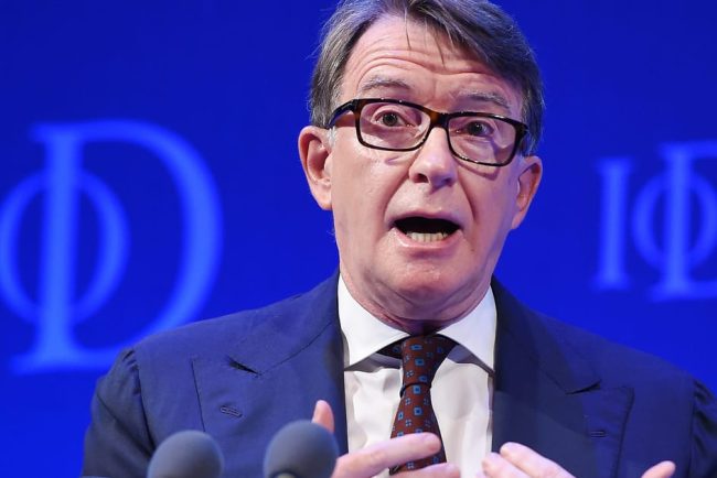 Politia din Marea Britanie il cerceteaza pe Mandelson dupa dezvaluirile din dosarele Epstein