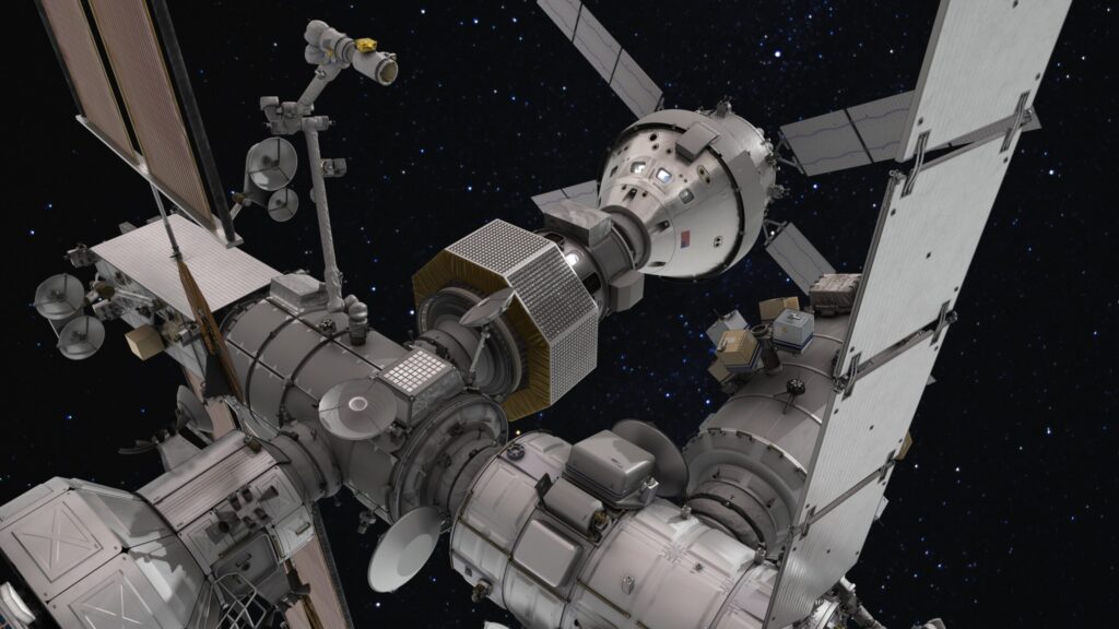 Proiectul lunar Gateway in impas De ce ar necesita umanitatea o statie spatiala pe orbita Lunii