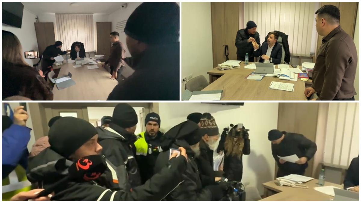 Revolta cetatenilor din Salcea Suceava Oamenii au patronat in biroul primarului furiosi din cauza impozitelor Arata