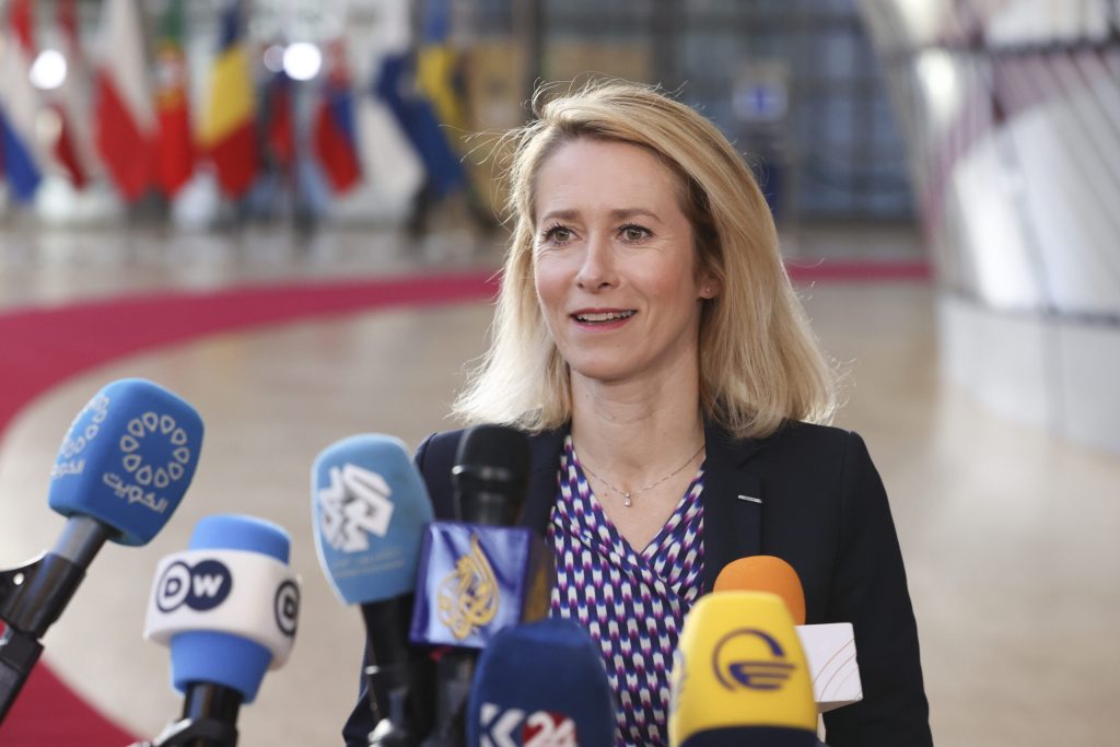 Kaja Kallas atentioneaza UE asupra concesiilor teritoriale ale Ucrainei denumind cererile de teritoriu programul de negocieri al Rusiei