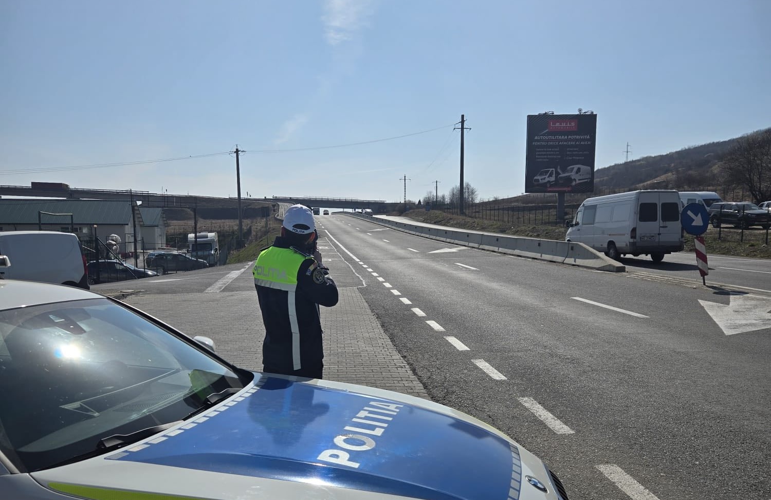 Marti cea mai riscanta zi pe drumurile din Cluj Politia clujeana foloseste radare si desfasoara efective suplimentare