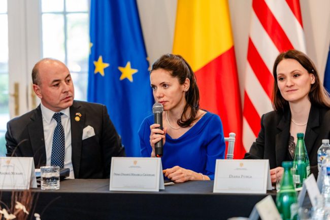 Mirabela Grainaru intalnire cu medicii romani din SUA discutii despre dependente si copiii vulnerabili
