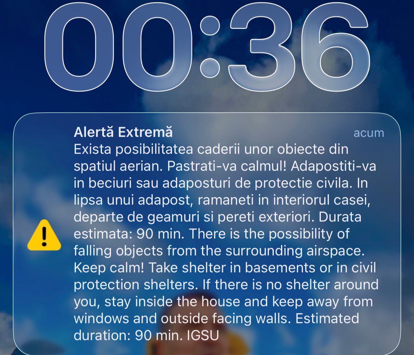 O drona a intrat 4 kilometri in spatiul aerian al Romaniei S a prabusit in Parches Mesaj Ro Alert in Tulcea