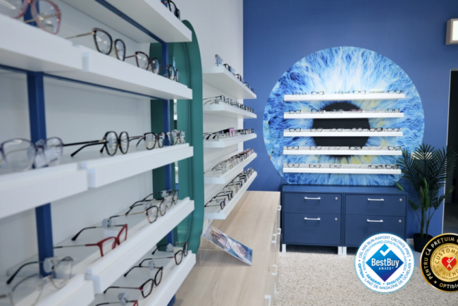 OPTIBLU dubla distinctie ICERTIAS pentru raportul calitate pret si calitatea serviciilor in categoria ochelari de vedere