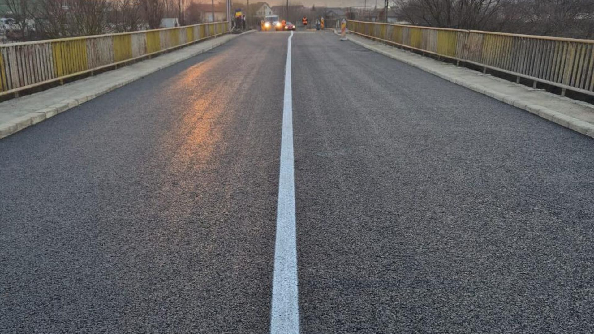 Podul de peste Somes din Sannicoara Cluj a fost redeschis Primarul anunta finalizarea lucrarilor si promite o reabilitare completa
