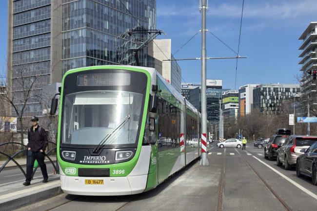 Primaria Municipiului Bucuresti In sfarsit tramvaiul 5 a inceput sa circule dupa doi ani