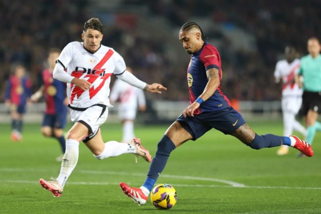 Rayo Vallecano cu Andrei Ratiu pe terren pierde cu un gol diferenta in fata Barcelonei in La Liga