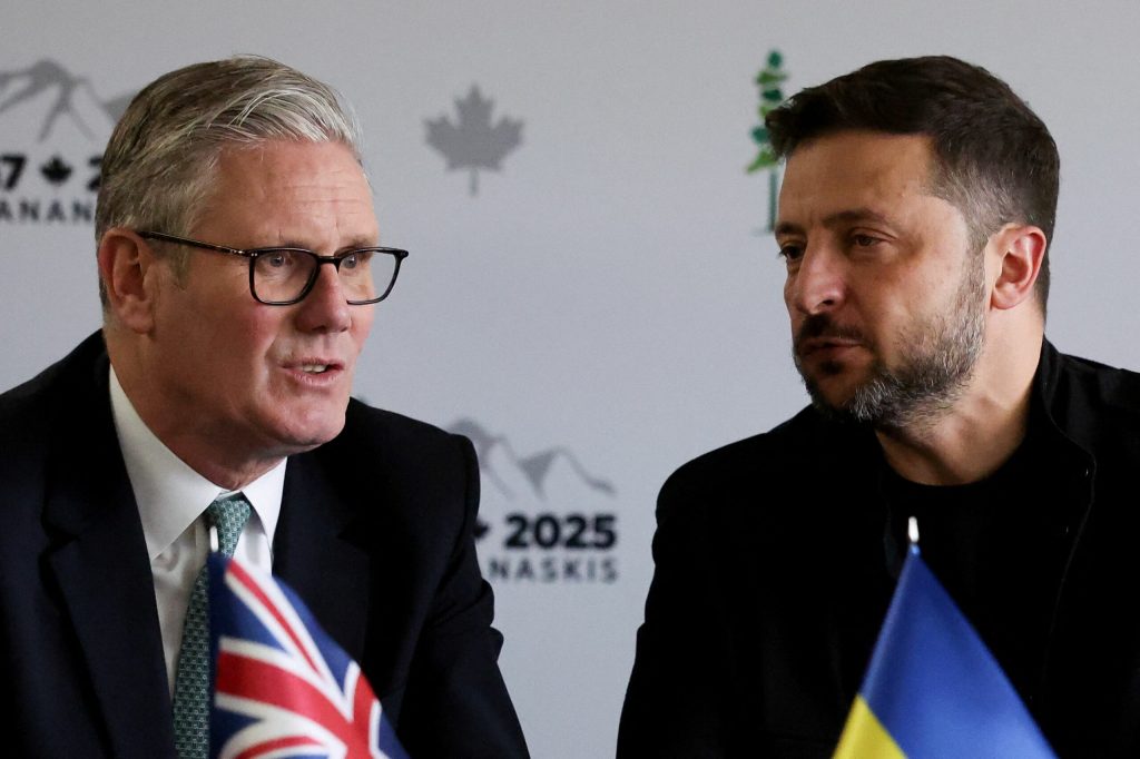 Starmer catre Zelenski Ucraina trebuie sa ramana o prioritate in ciuda conflictului din Orientul Mijlociu