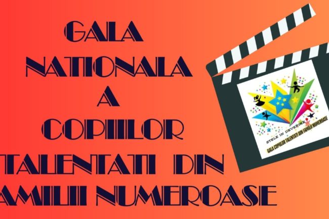 Talentul copiilor din familii numeroase straluceste pe scena din Cluj Gala Nationala a Copiilor Talentati le ofera o oportunitate unica si premii in valoare de mii de lei