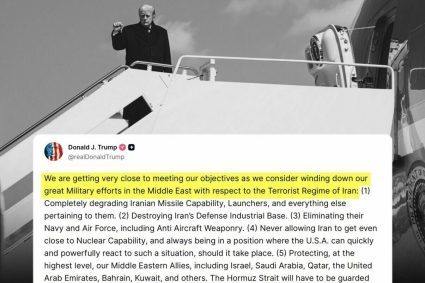 Trump anunta ca SUA se apropie de atingerea obiectivelor militare impotriva Iranului Bursele globale scad dupa trei saptamani de conflict