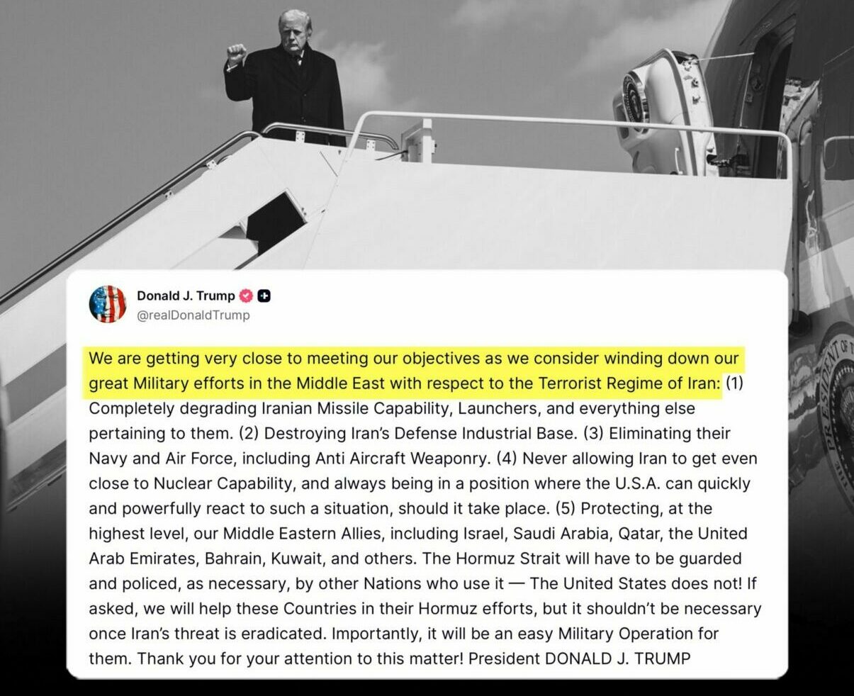 Trump anunta ca SUA se apropie de atingerea obiectivelor militare impotriva Iranului Bursele globale scad dupa trei saptamani de conflict