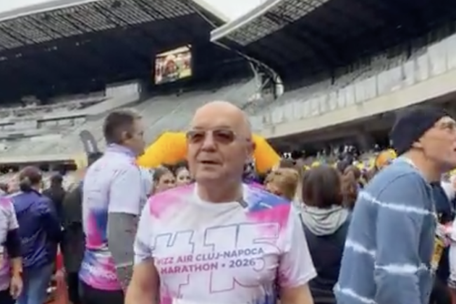 VIDEO Boc a participat alaturi de clujeni la Maratonul Wizz Air Atmosfera este minunata miscarea este esentiala