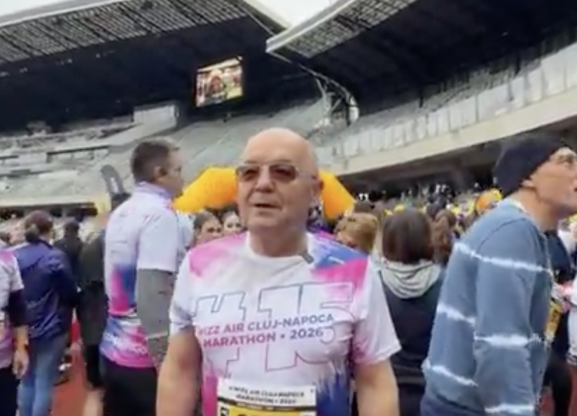 VIDEO Boc a participat alaturi de clujeni la Maratonul Wizz Air Atmosfera este minunata miscarea este esentiala