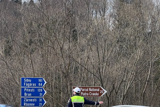 Aglomeraie pe DN1 Brasov Bucuresti Politia sugereaza rute alternative
