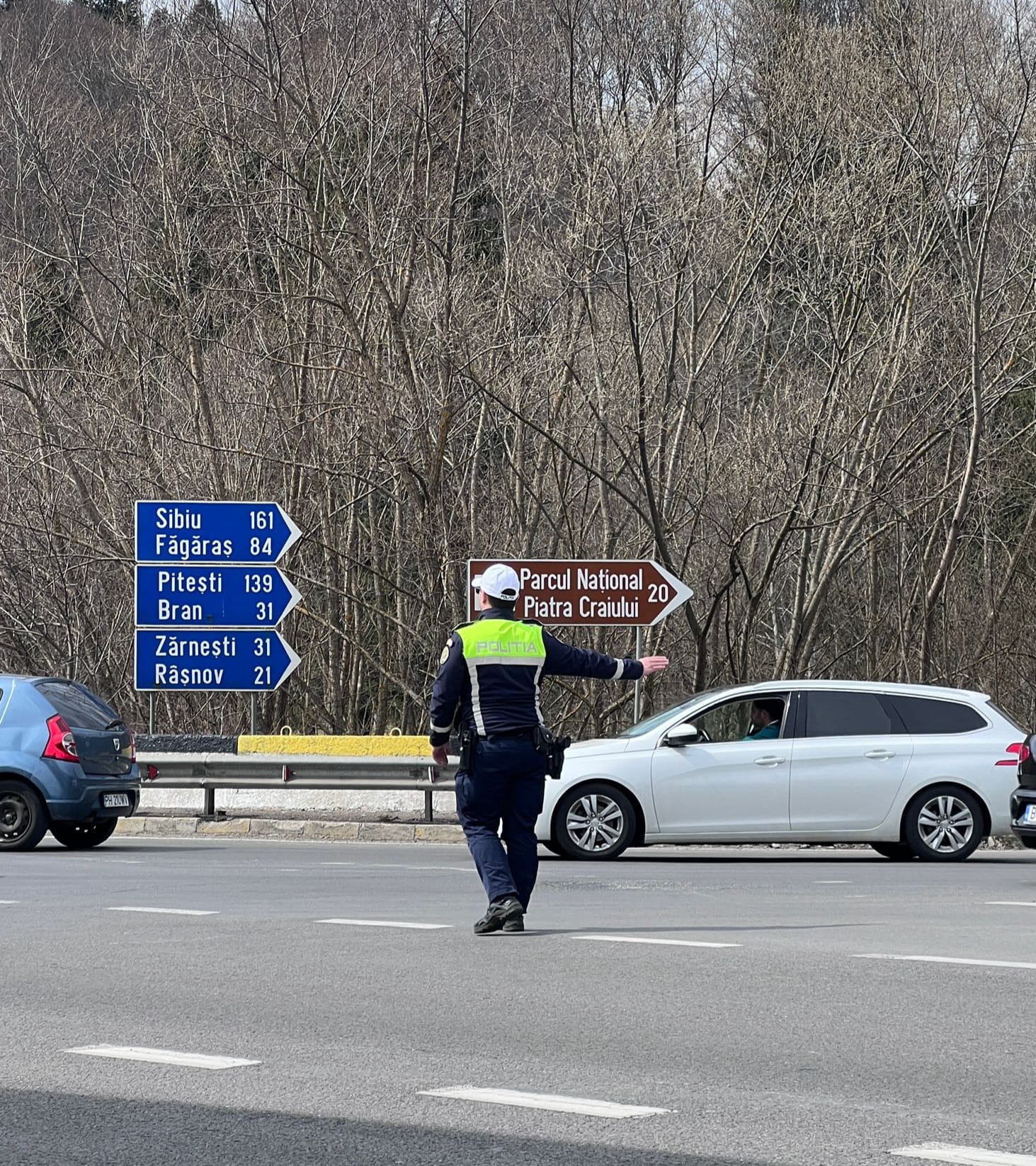 Aglomeraie pe DN1 Brasov Bucuresti Politia sugereaza rute alternative