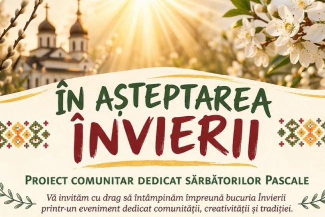 Asteptand Invierea Un proiect comunitar dedicat Sarbatilor Pascale organizat de Primaria Sectorului 2