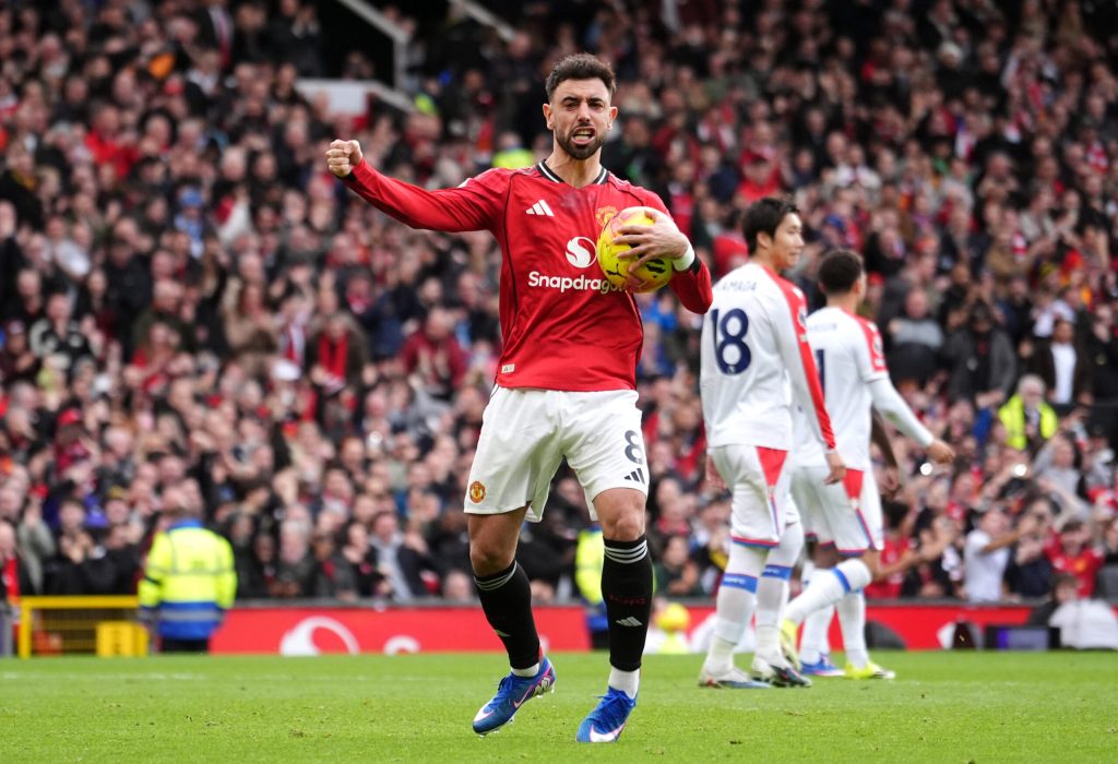 Bruno Fernandes obtine o performanta comparabila cu cea a lui Cristiano Ronaldo in Premier League