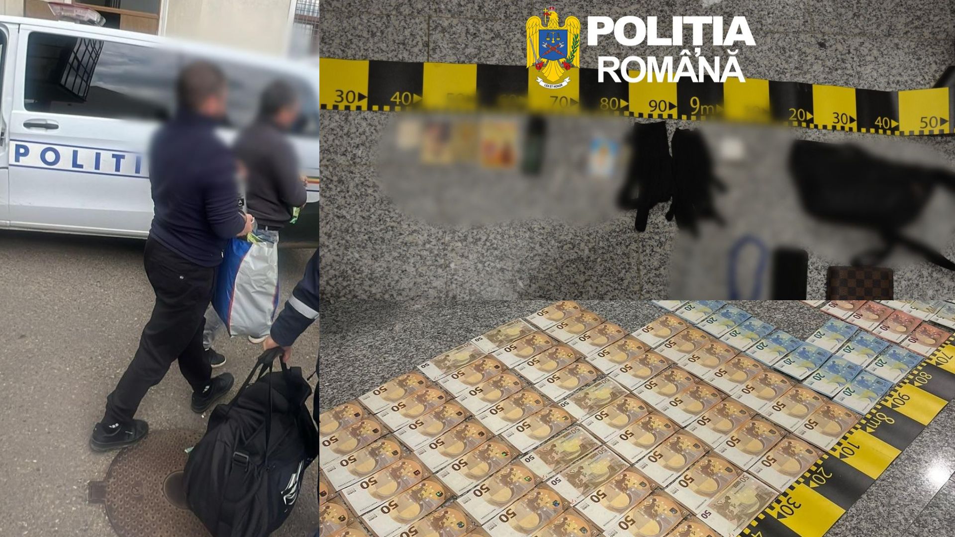 Doi georgieni cautati international pentru furturi din masini au fost prinsi de politisti cum actionau acesti indivizi