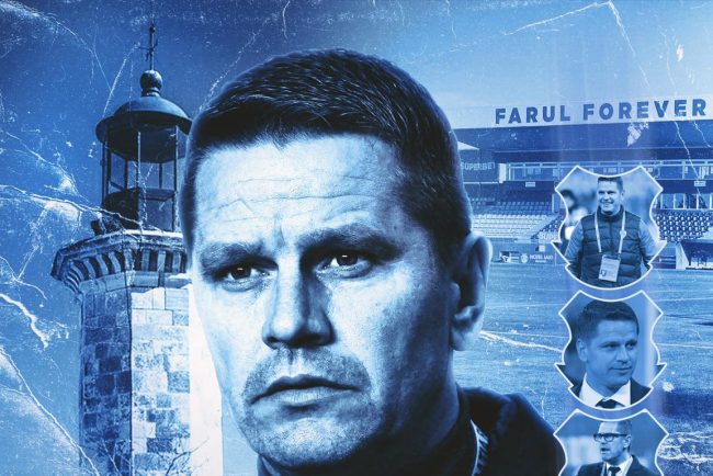 Flavius Stoican a fost desemnat antrenor al echipei Farul Constanta