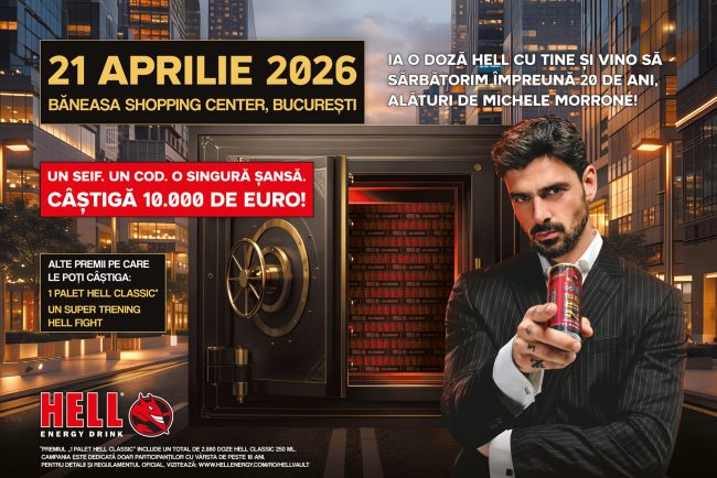 HELL sarbatoreste 20 de ani alaturi de Michele Morrone la aniversarea din Bucuresti