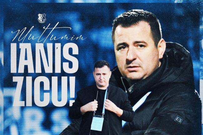 Ianis Zicu nu mai este antrenor la Farul Constanta
