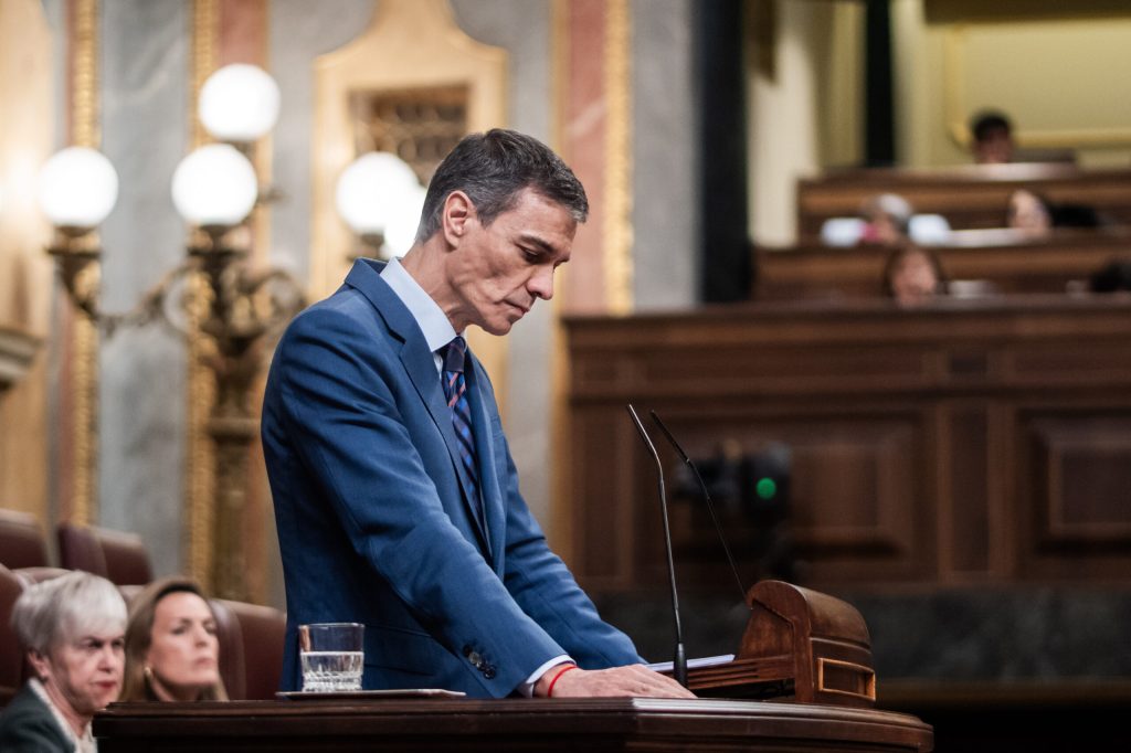 Pedro Sanchez vorbeste impotriva legii israeliene privind pedeapsa cu moartea Un nou pas catre apartheid