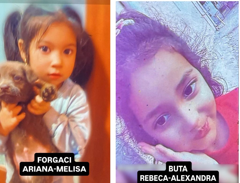 Politia a alertat Protectia Copilului in legatura cu fetele de 4 si 5 ani disparute si gasite a doua zi