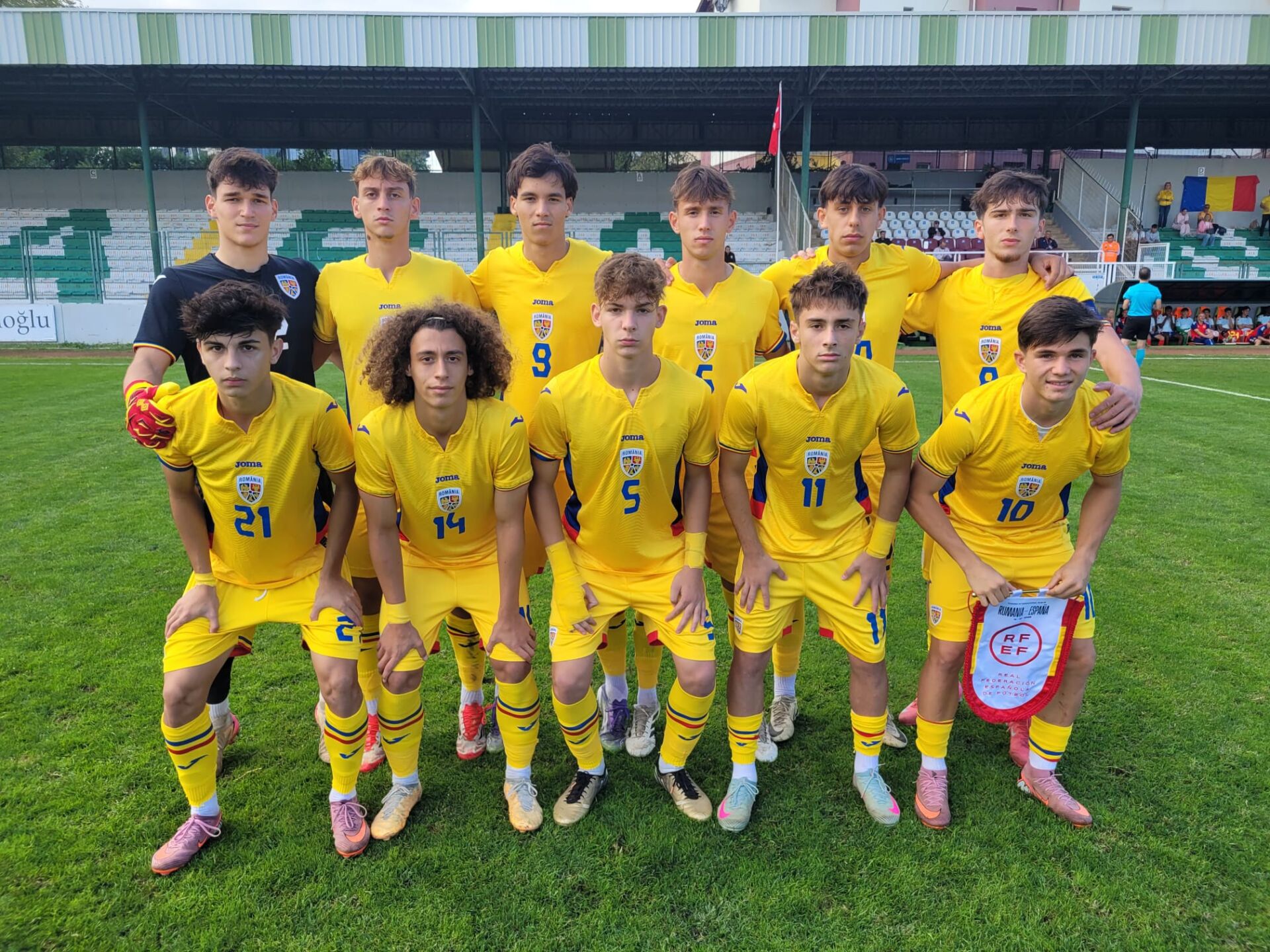 Romania obtine un egal cu Danemarca si isi continua drumul spre calificarea la Campionatul European de fotbal U19