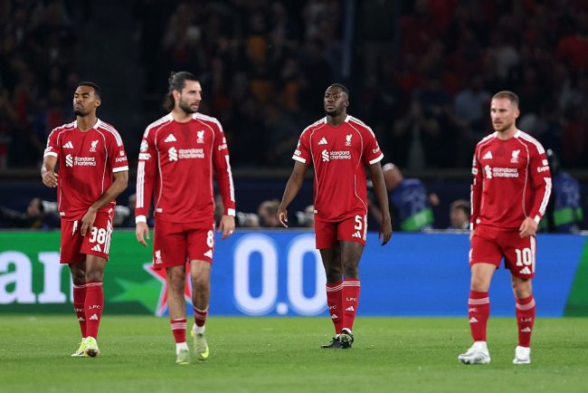 Sfarsitul caii pentru Slot Liverpool isi asuma riscuri in Liga Campionilor dupa infrangerea cu PSG