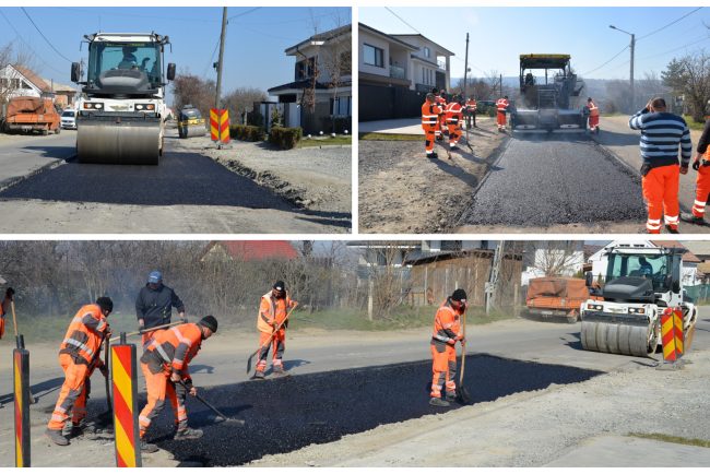 Strada Borhanciului din Cluj Napoca pregatita pentru modernizare cu fonduri europene va fi dotata cu retele de apa si canalizare de ultima generatie