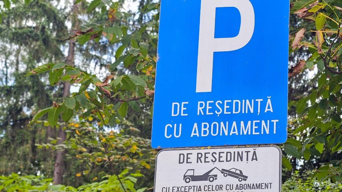 Taxa pentru parcarea de resedinta din Brasov a fost recent majorata Care va fi costul anual Cei care lasa