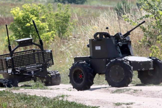 Un corespondent de razboi preparat la Cluj Napoca anunta ca Ucraina a dezvoltat o armata de robotii Terminatorii au prins viata