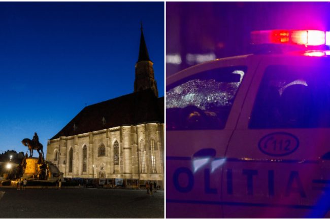 Un tanar de 20 de ani din Cluj Napoca a fost atacat in centrul orasului de doi tineri din Bistrita care l au lovit si i au sustras banii din portofel