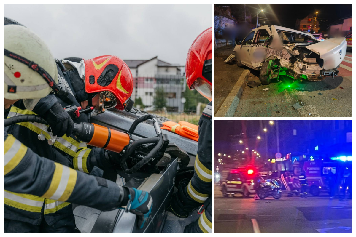 Zile de cosmar la Cluj Accidentele si incendiile au avut loc cu rapiditate Pompierii au fost pe fuga 216 interventii in doar 72 de ore