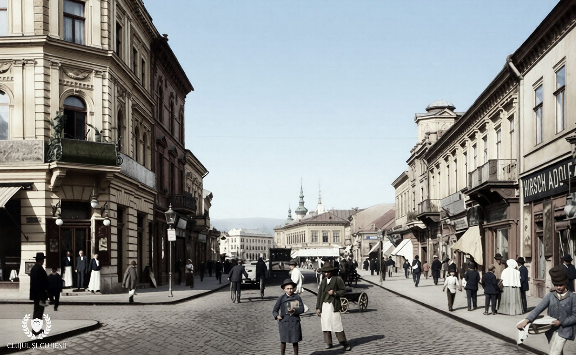 foto recunoasteti locul imagini de colectie cu cea mai indragita strada din cluj napoca acum 100 de ani centrul orasului era cu adevarat o baza valoroasa