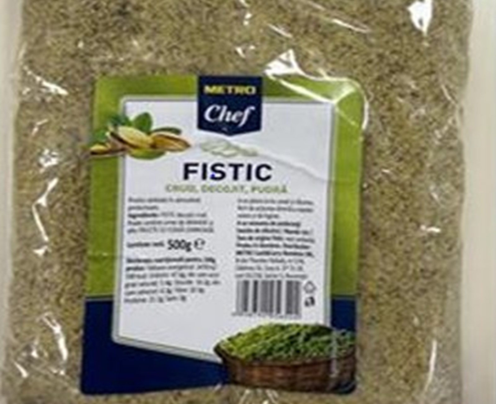 Ai achizitionat fistic de la Metro ANSVSA recomanda sa nu l consumi si sa l returnezi pana pe 21 iunie