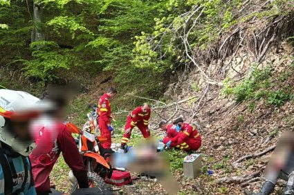 Bistrita Nasaud Un tanar de 19 ani a murit dupa ce a cazut cu motocicleta intr o prapastie