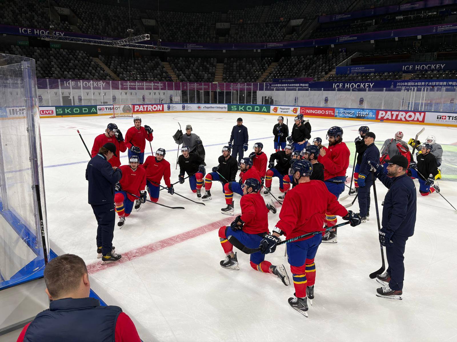 Echipa Romaniei de hochei pe gheata a avut un inceput perfect la Campionatul Mondial