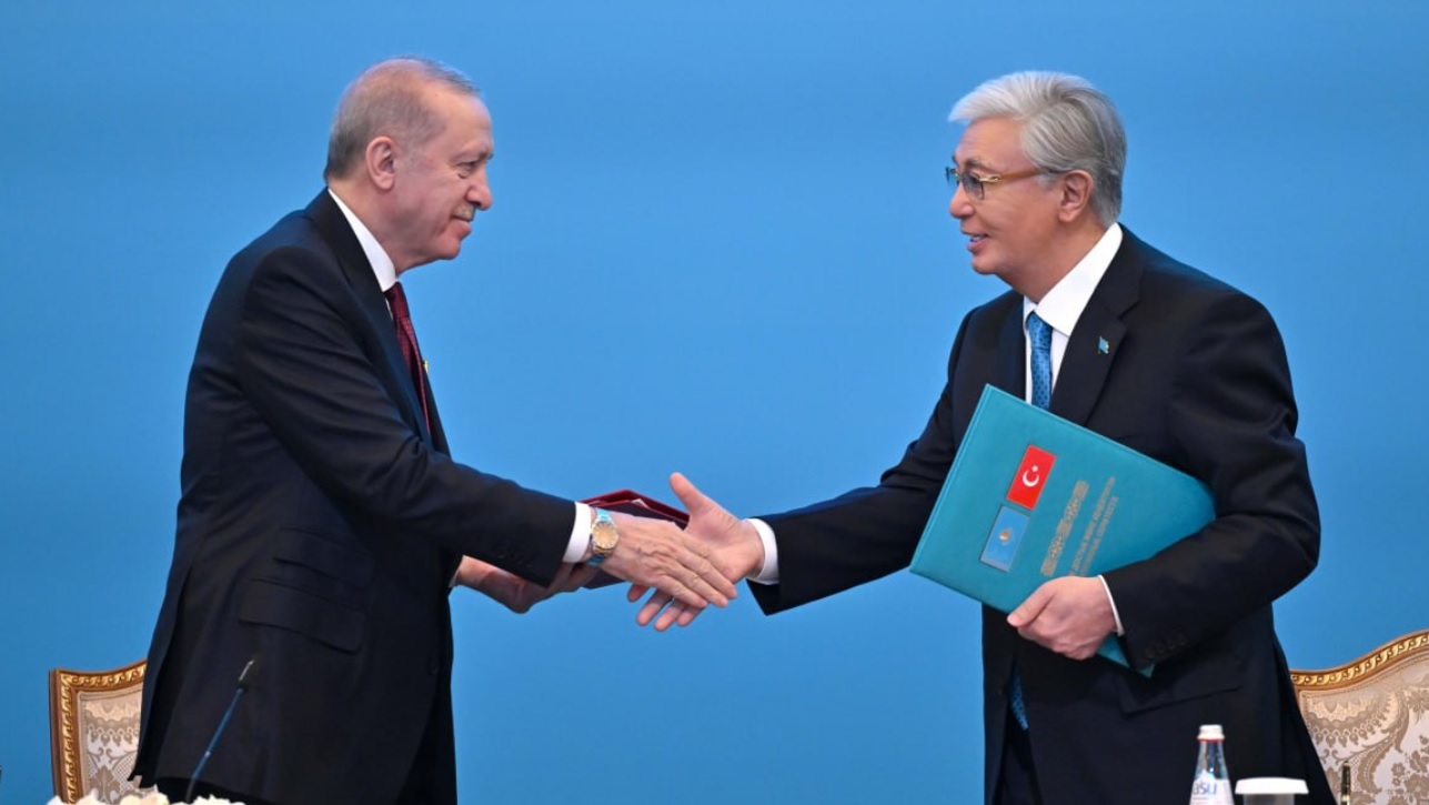 Erdoan si Tokayev intaresc parteneriatul strategic Turcia si Kazahstan isi propun schimburi comerciale de 13 miliarde de euro