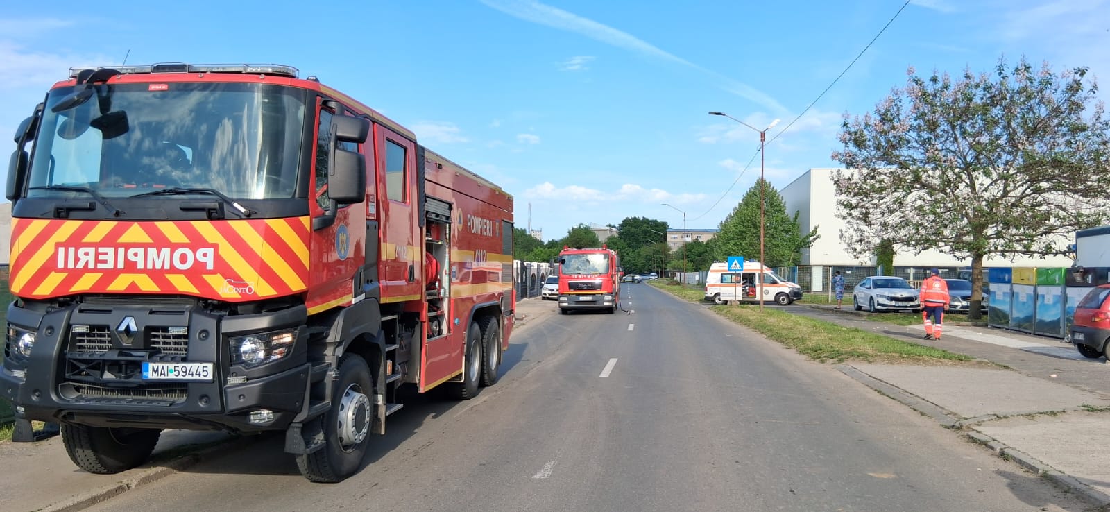 Explozie intr o unitate militara din Botosani Sunt cel putin doua victime