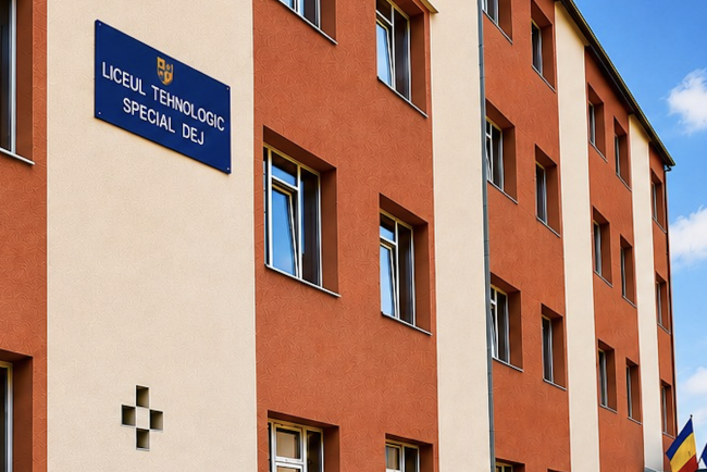 Scoala speciala din judetul Cluj va avea parte de o gradina senzoriala panouri solare si o curte noua CJ Cluj ofera 2 6 milioane de lei pentru 200 de copii