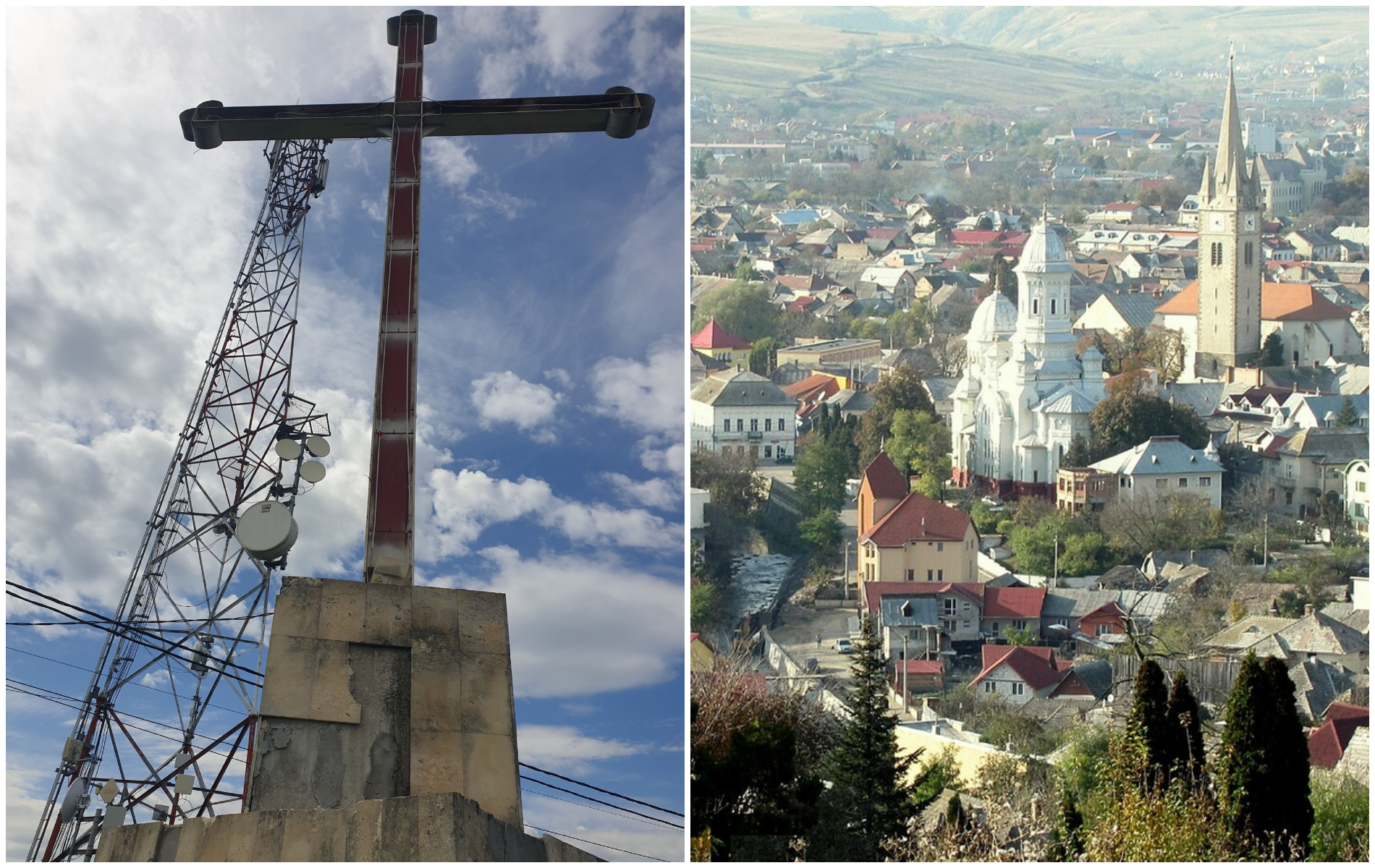 Socant Vandalii care nu se tem de Dumnezeu au distrus o cruce extrem de importanta pentru clujeni provocand daune instalatiei electrice fara nicio motivare