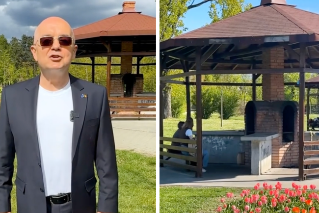 VIDEO Emil Boc ii invita pe clujeni la picnic de 1 Mai Zone amenajate cu gratare si lemne Dupa luni de munca neobosita a venit momentul pentru o pauza