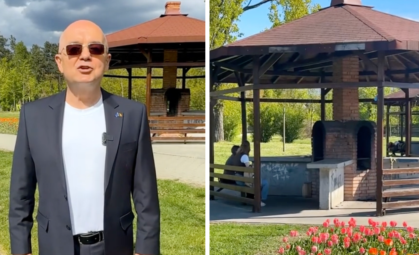 VIDEO Emil Boc ii invita pe clujeni la picnic de 1 Mai Zone amenajate cu gratare si lemne Dupa luni de munca neobosita a venit momentul pentru o pauza