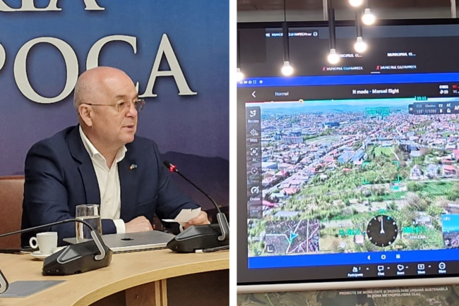 VIDEO Vor fi clujenii spionati de Boc cu drona de 40000 de euro Ce poate de fapt observa noua achizitie a primariei Nimeni nu este mai presus de lege
